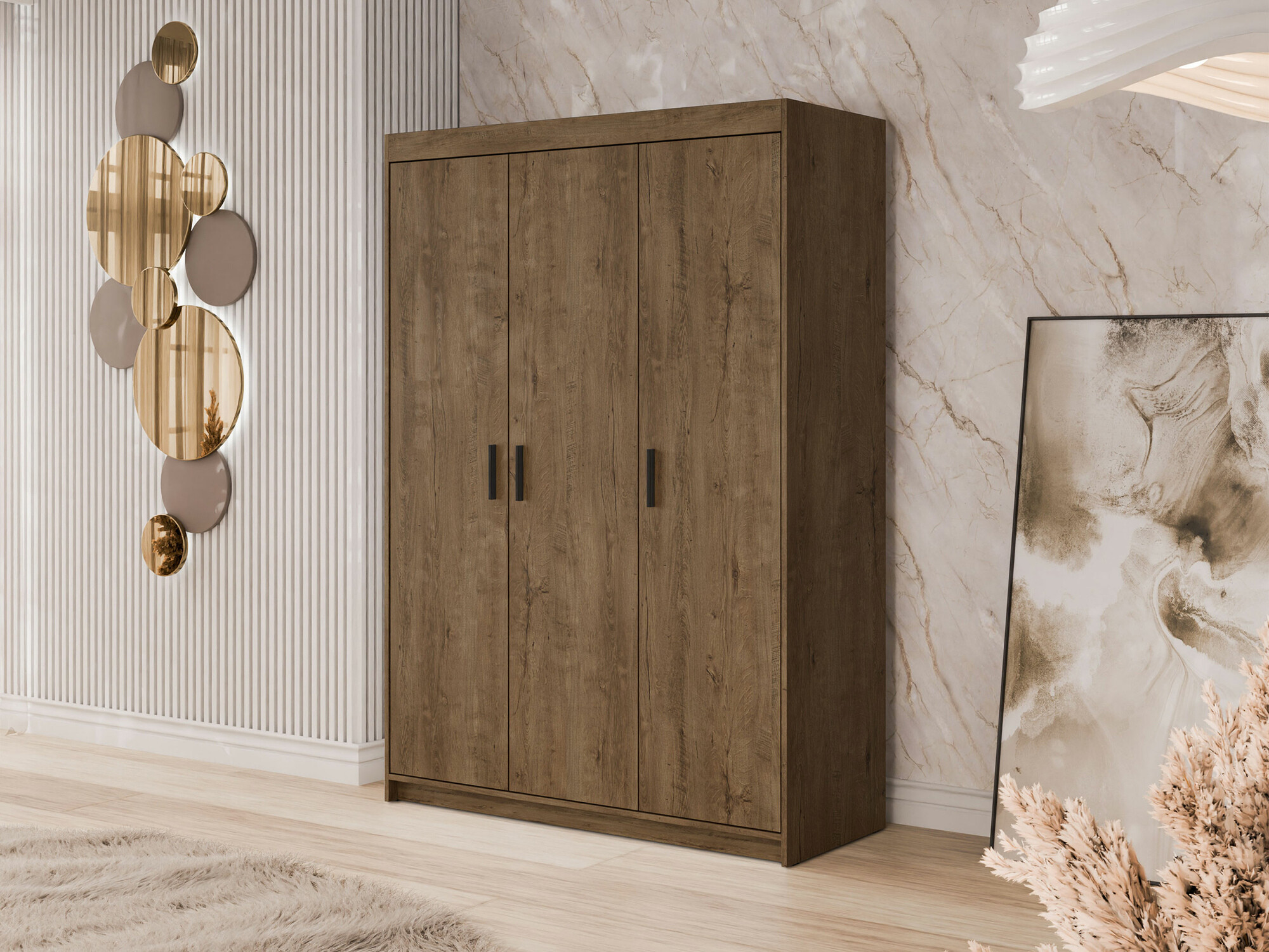 Kleiderschrank Novduni 101 (Lefkas-Eiche)