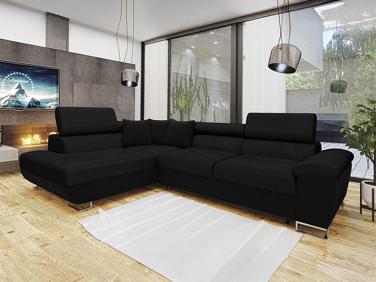 Ecksofa Comfivo 166 (Uttario Velvet 2980 + Muna 14)