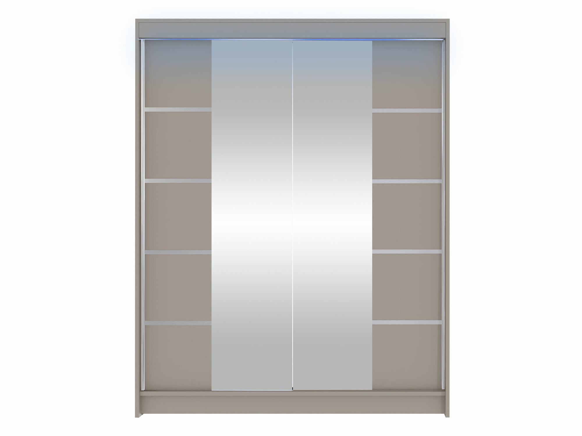 Kleiderschrank Closico 146 (Kaschmir)