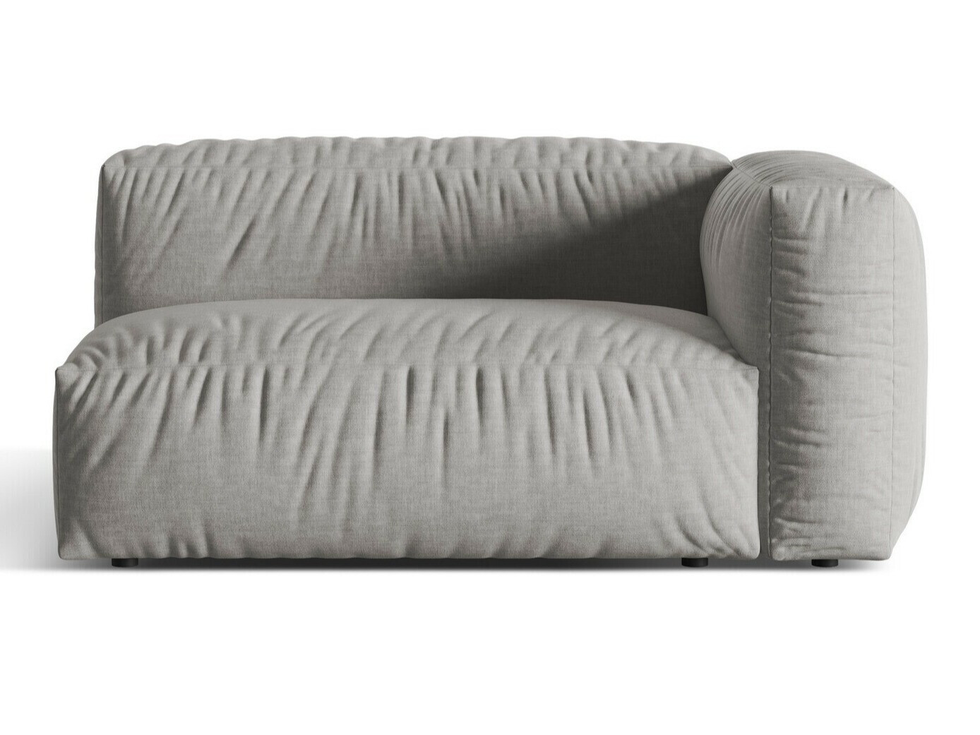 Modularer Sessel Sorcoro 111 (Boston Hell Grau)