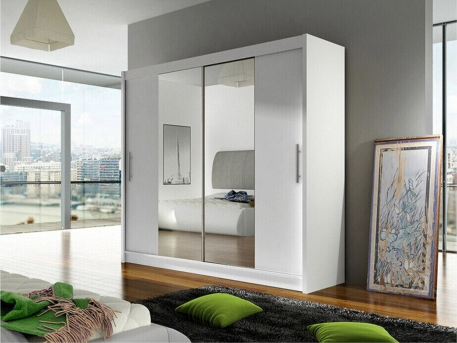 Kleiderschrank Closico Pallor II (Weiß)