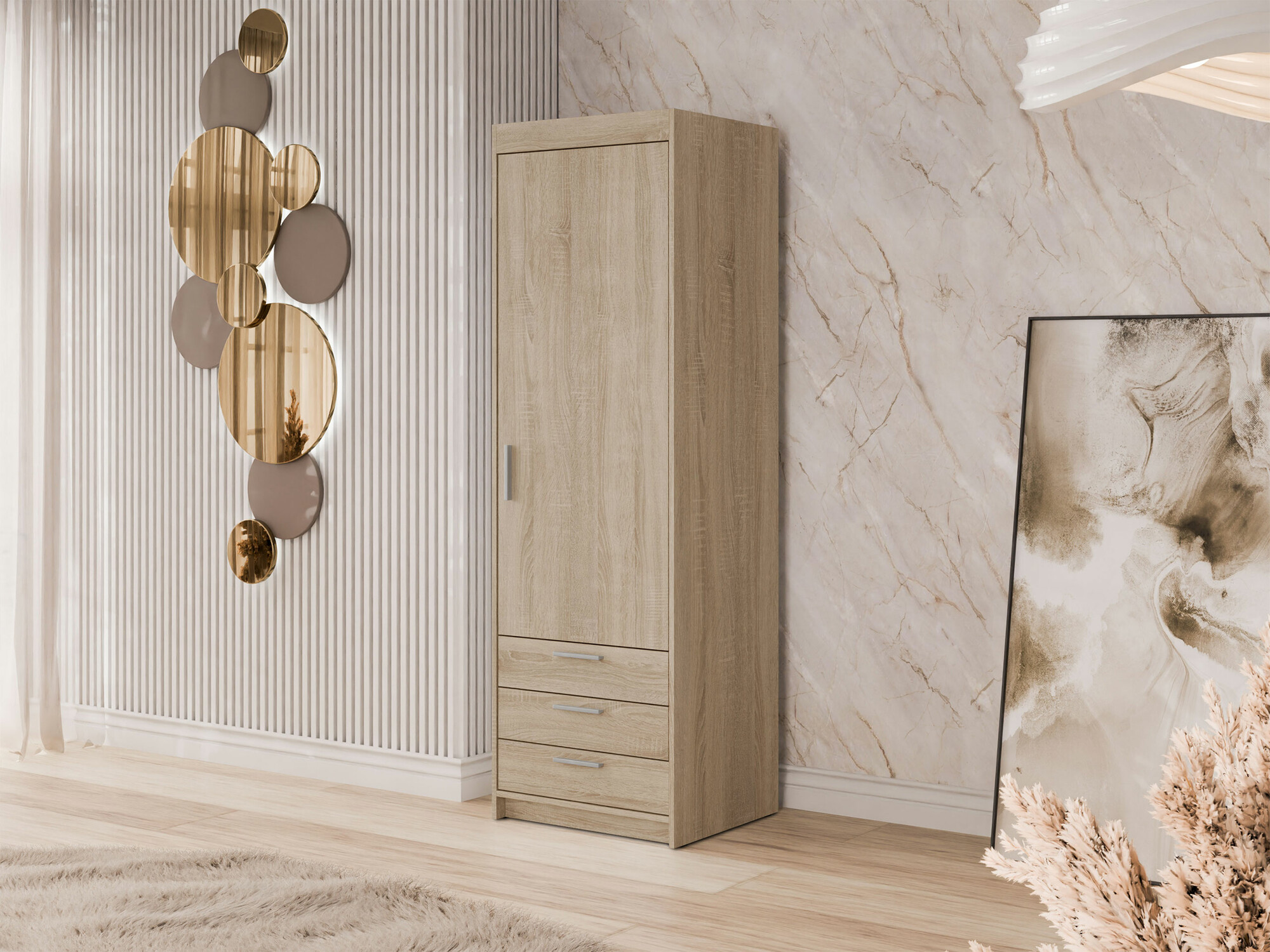 Regal Novduni 110 (Sonoma Eichenholzoptik)