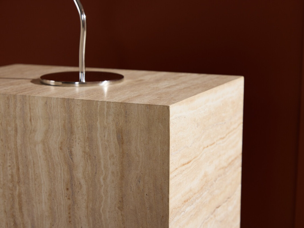 Beistelltisch Dallas 5005 (Hell Travertine)