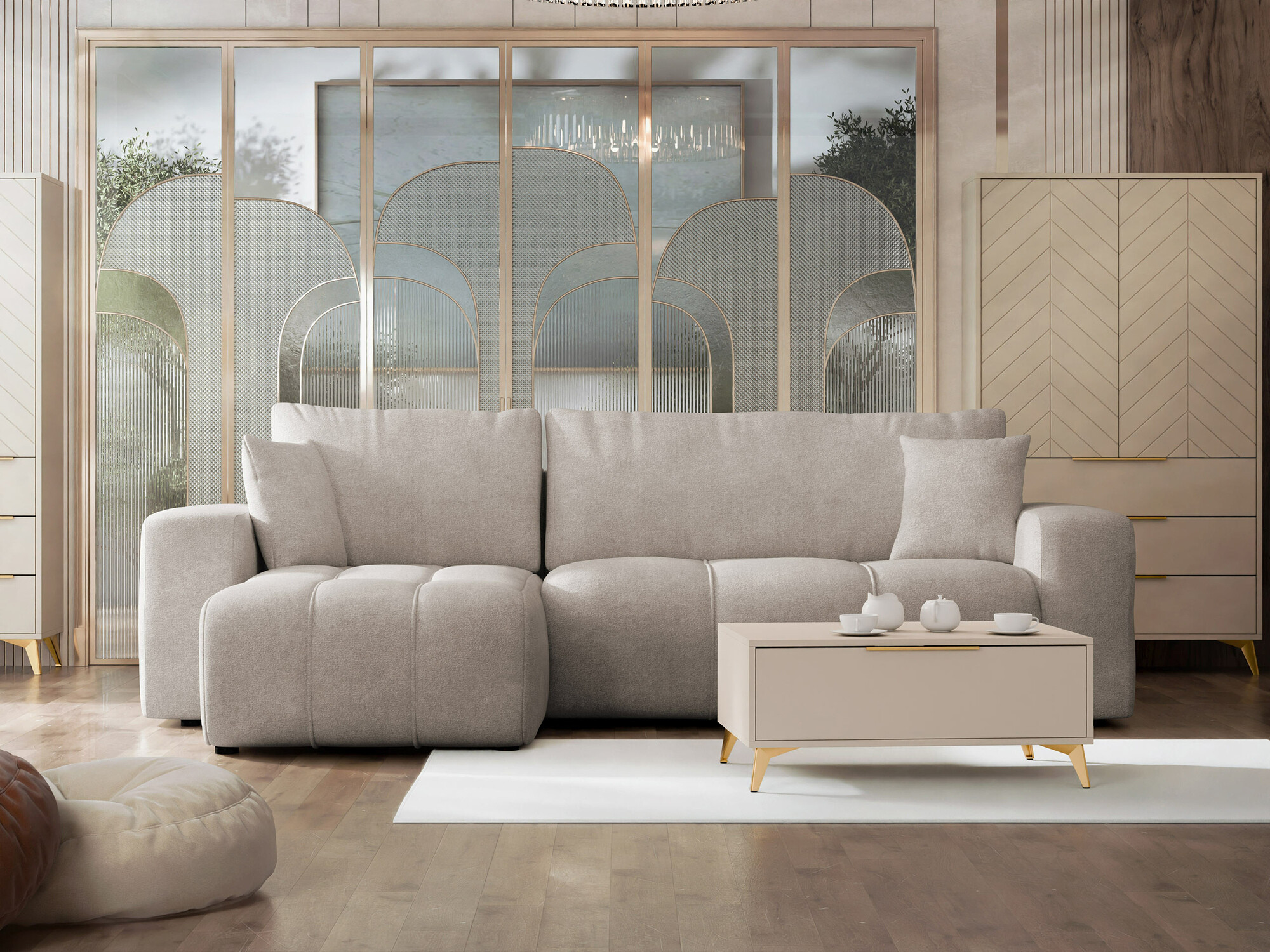 Ecksofa Comfivo Laurus (Velo 623)