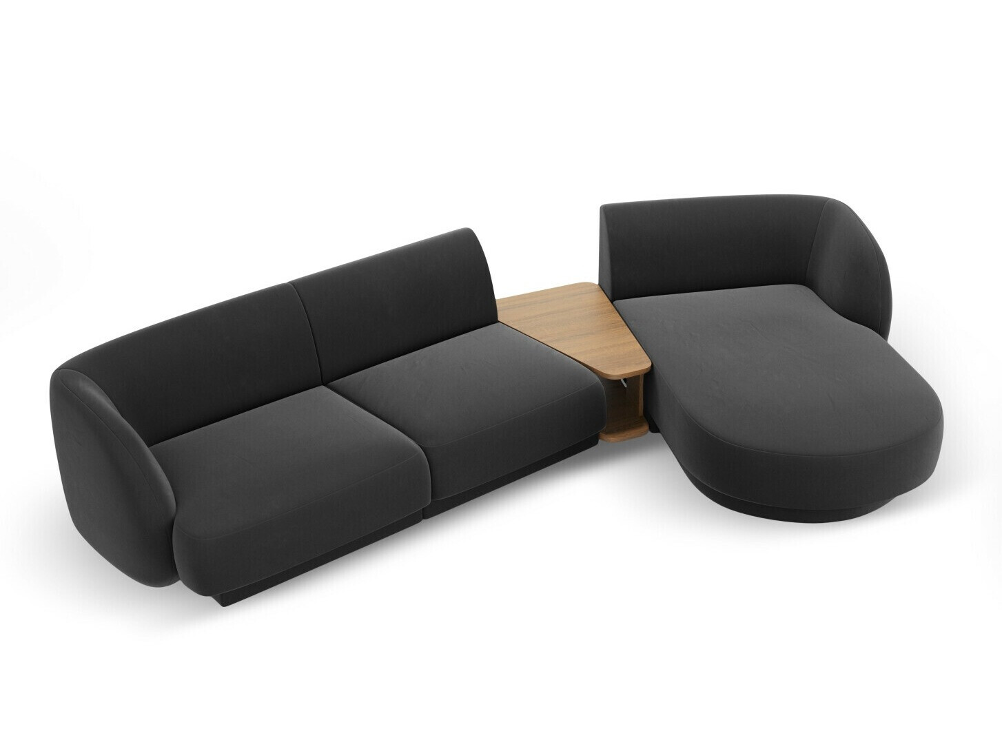 Modulares Ecksofa Tivlomi 117 (Bluvel 14)