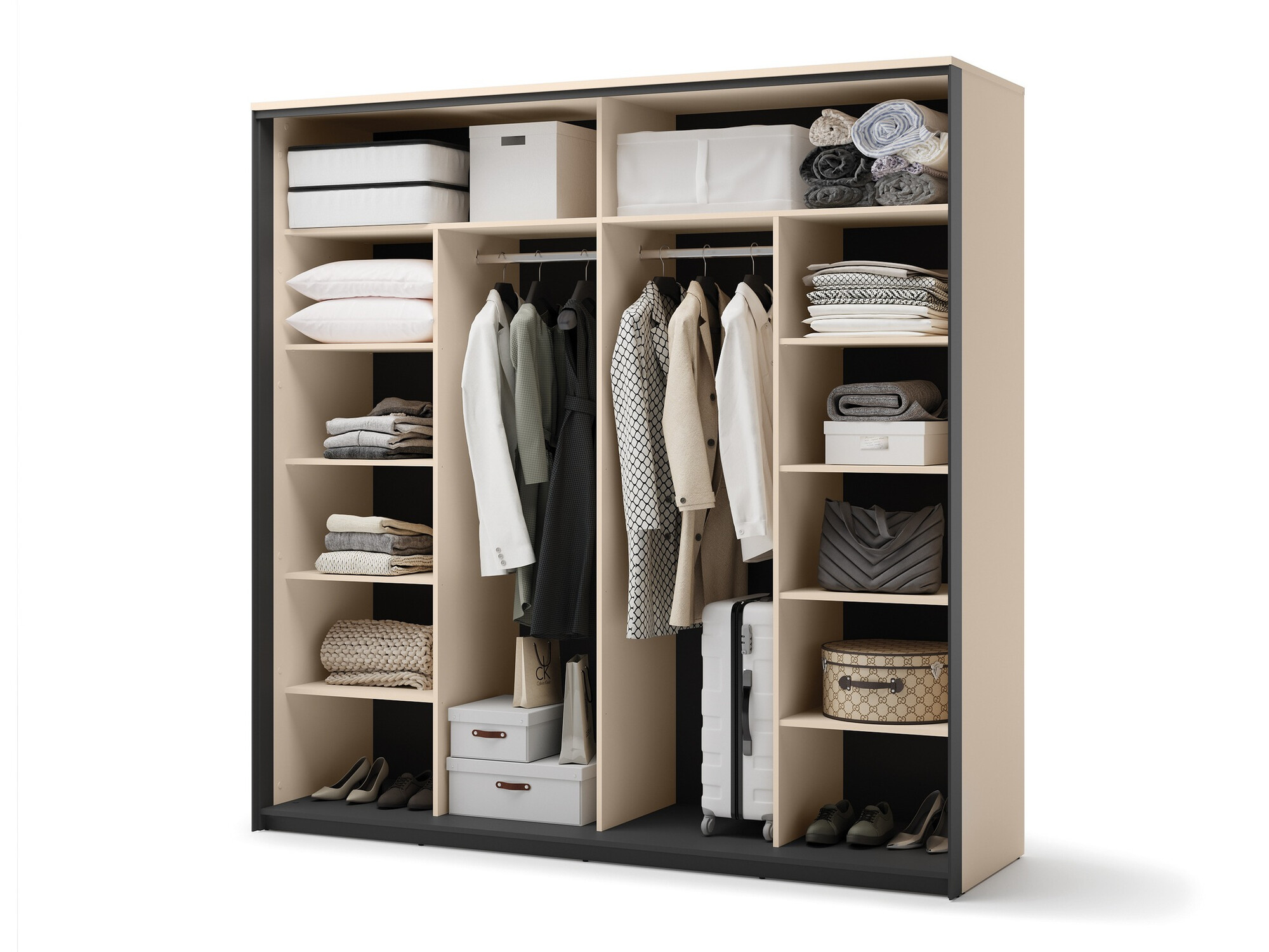 Kleiderschrank Virmoro 100