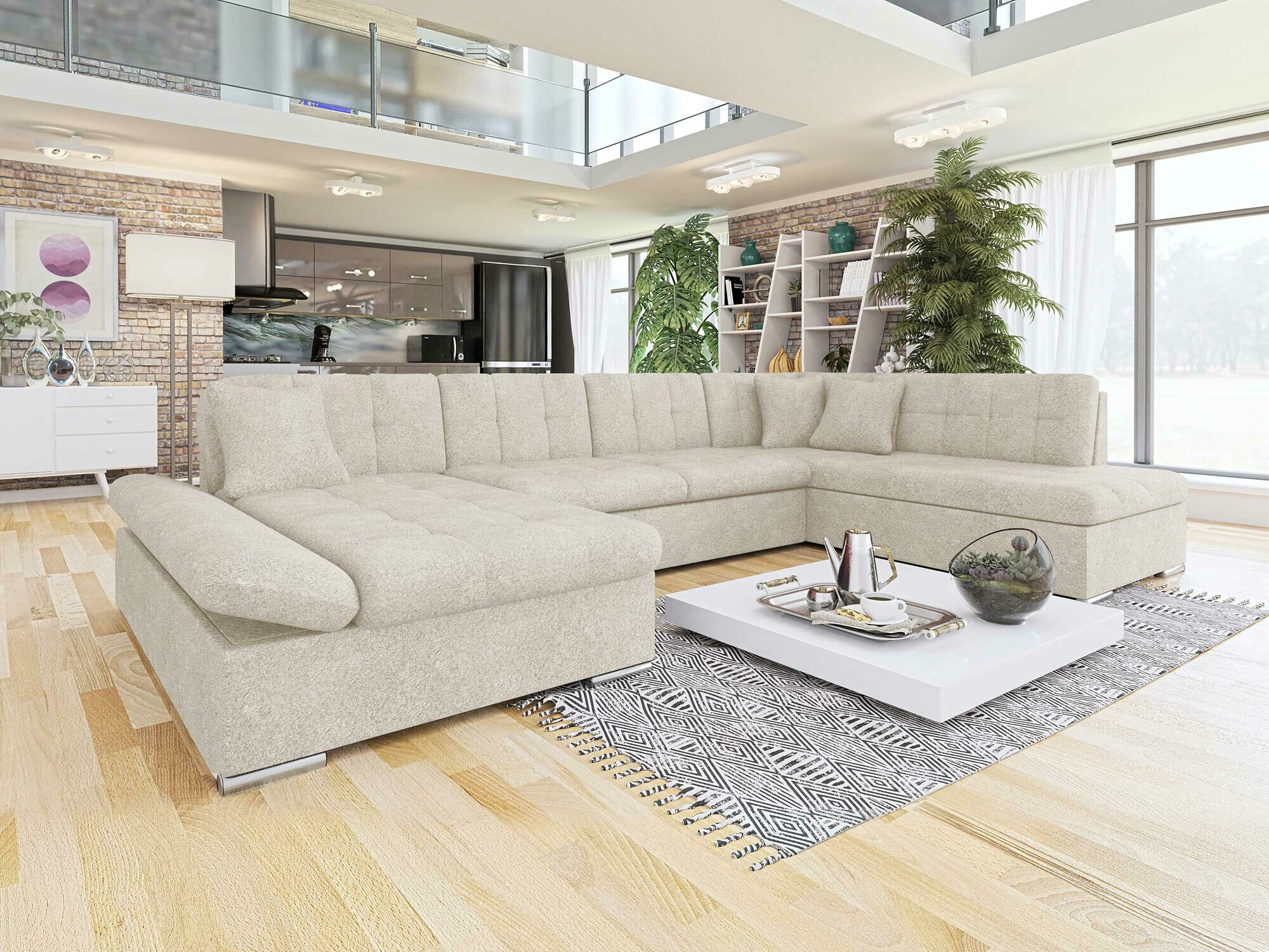 Ecksofa Comfivo 150 (Coral 65)