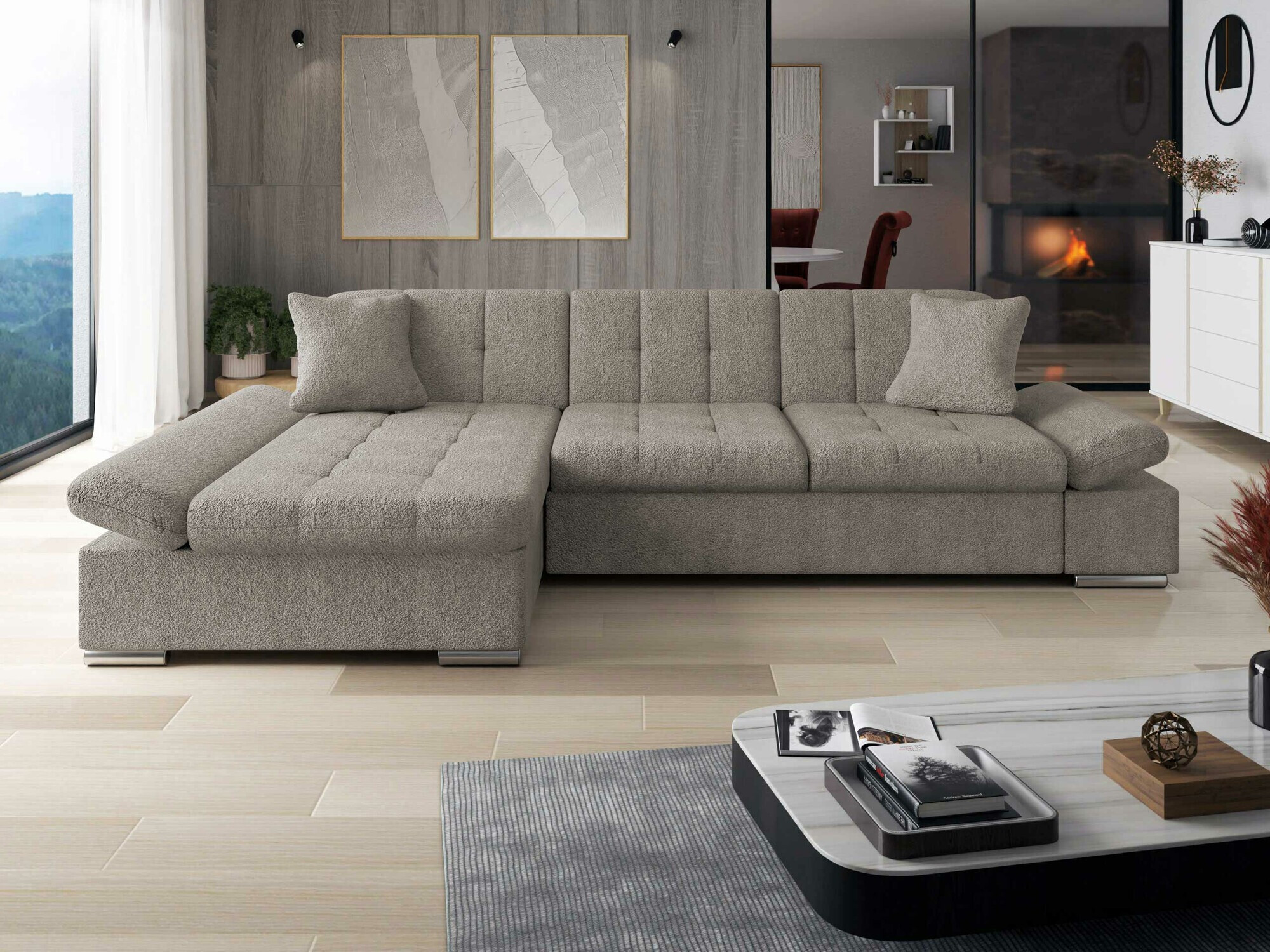 Ecksofa Comfivo 152 (Coral 50)