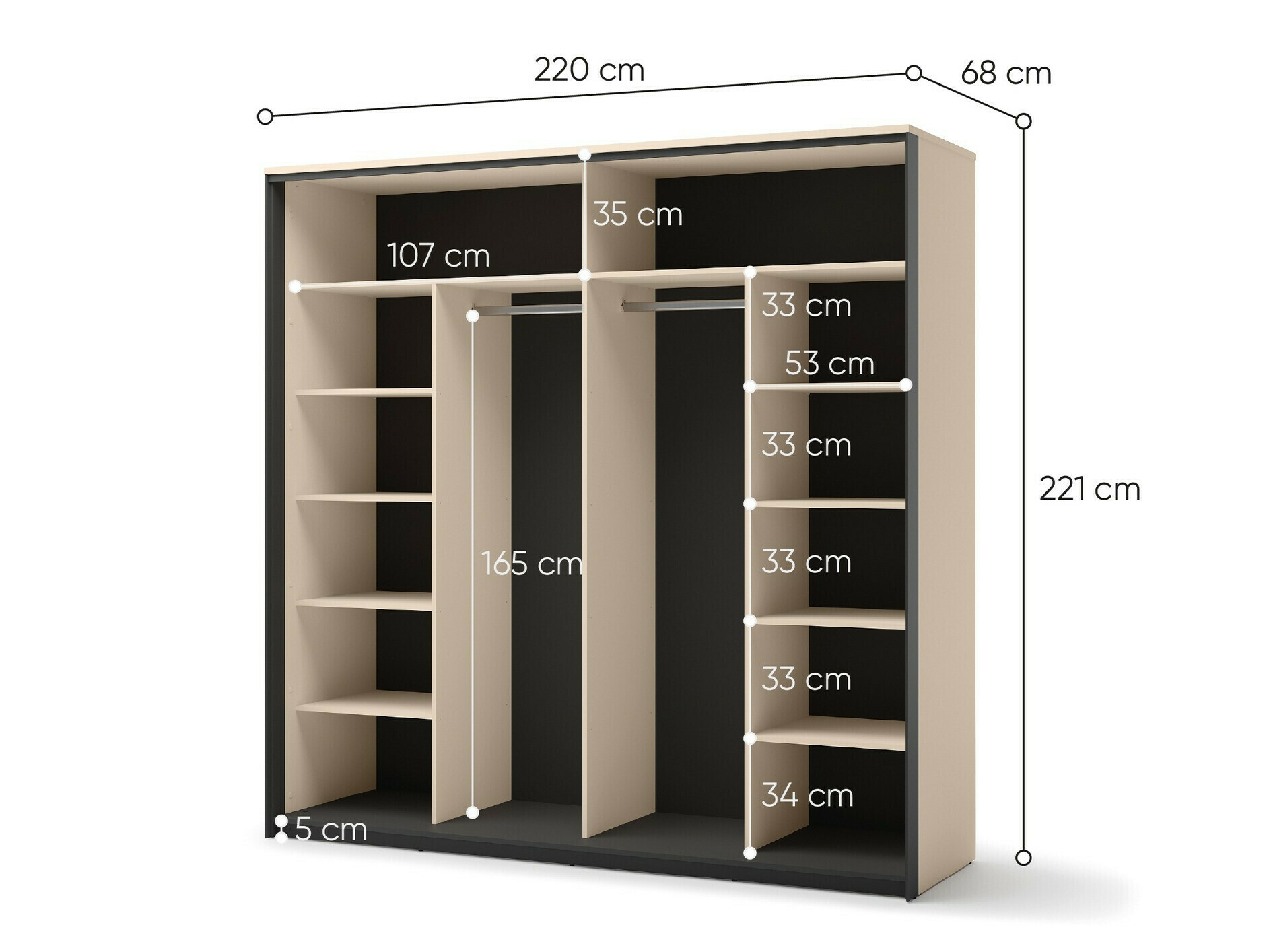Schlafzimmer-Set Virmoro 106