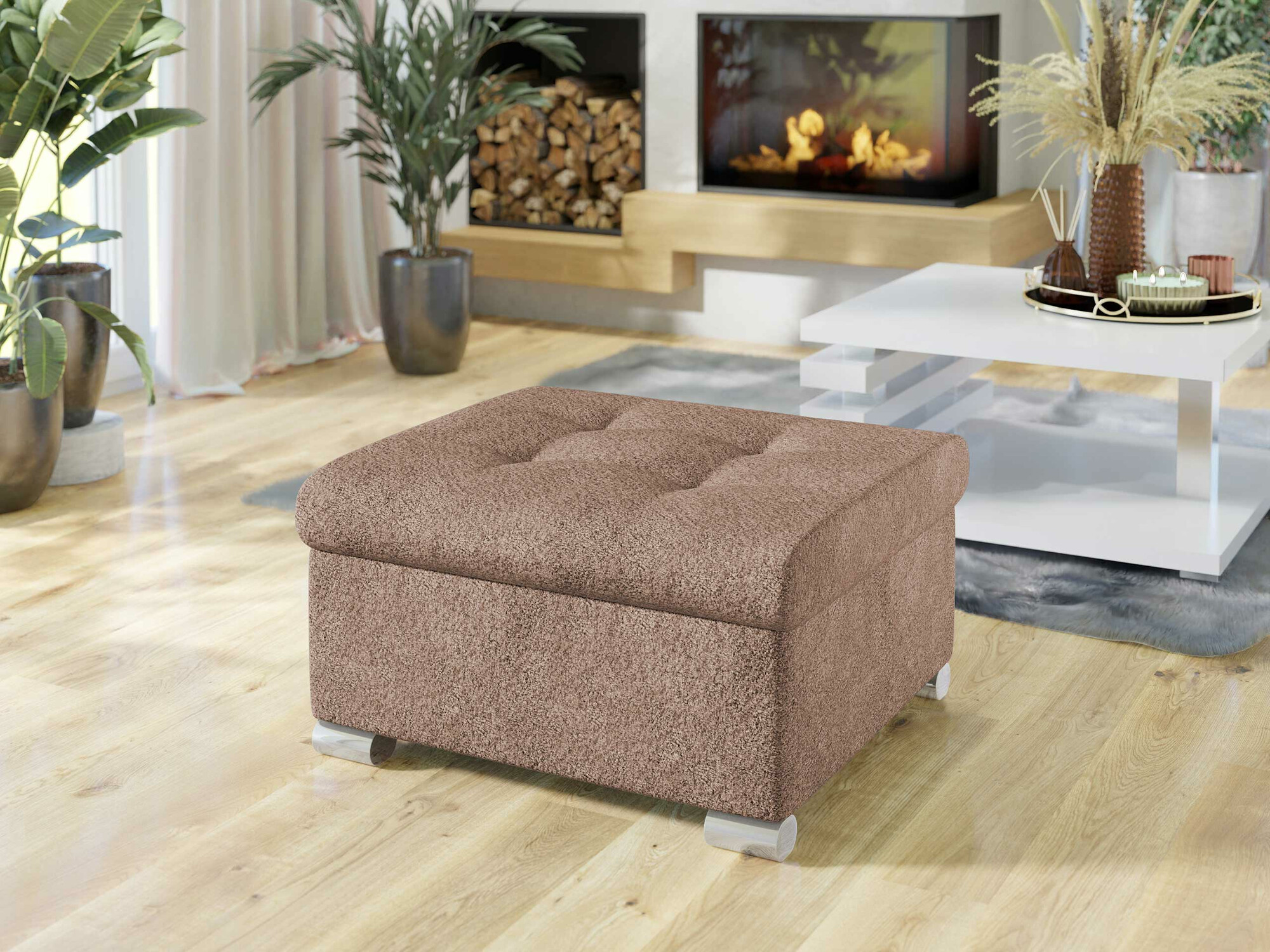 Hocker Comfivo Gemma (Coral 45)