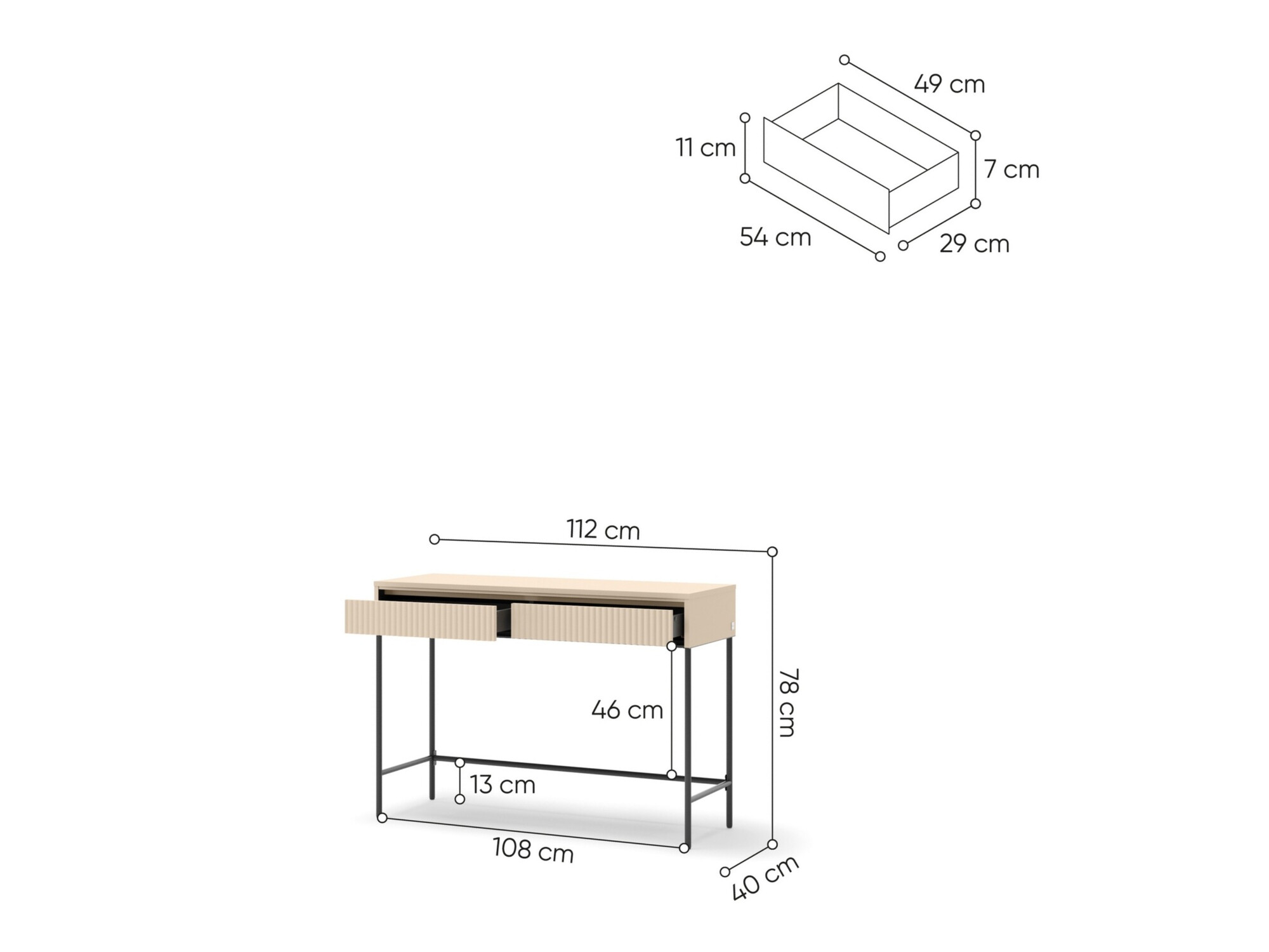 Konsolentisch Lorfera 108