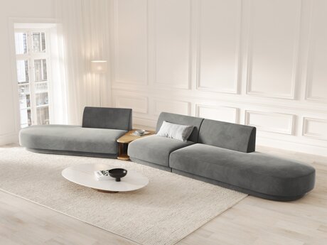 Modulares Ecksofa Tivlomi 120 (Bluvel 13)