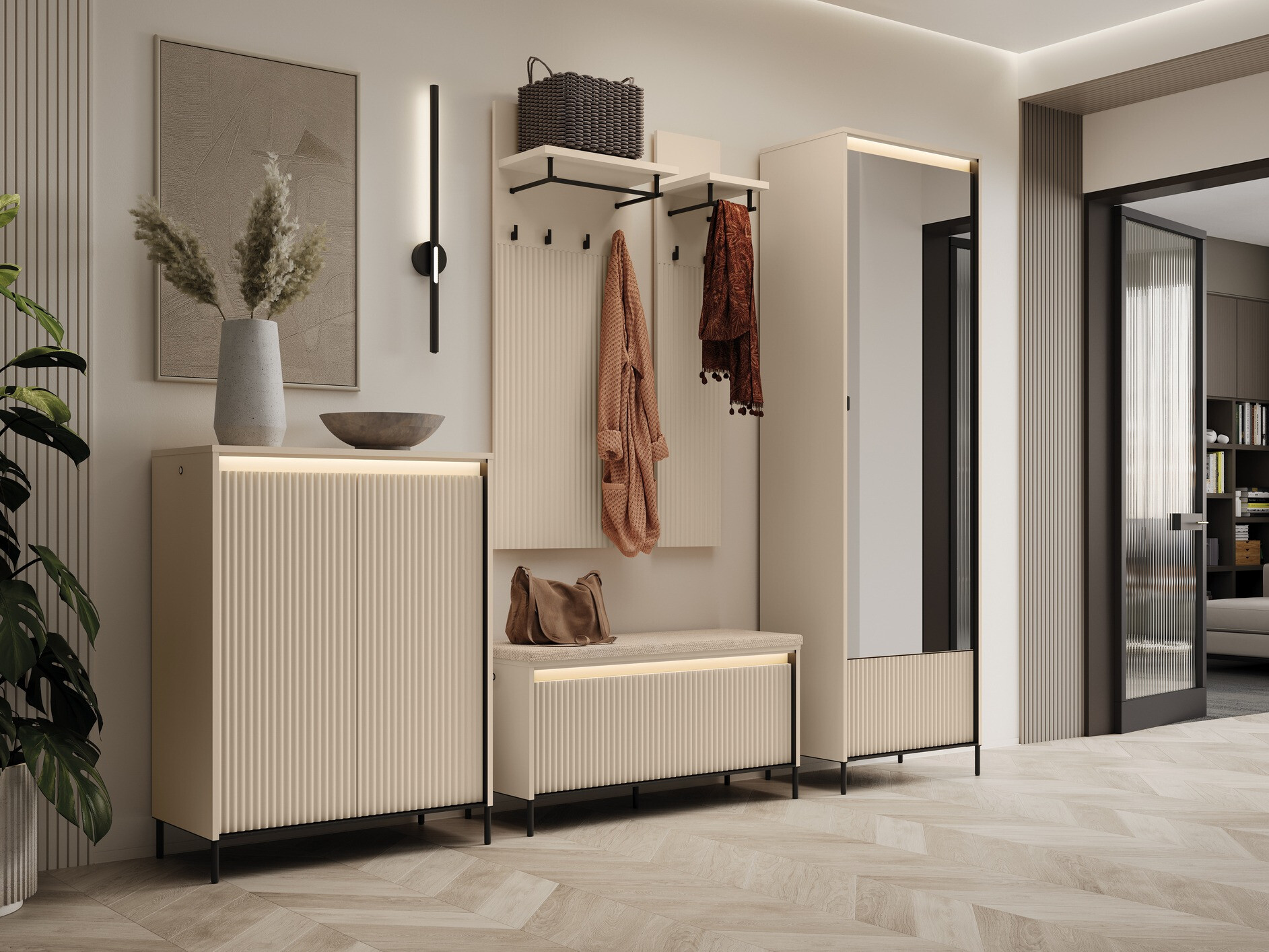 Kleiderschrank Lorfera 111