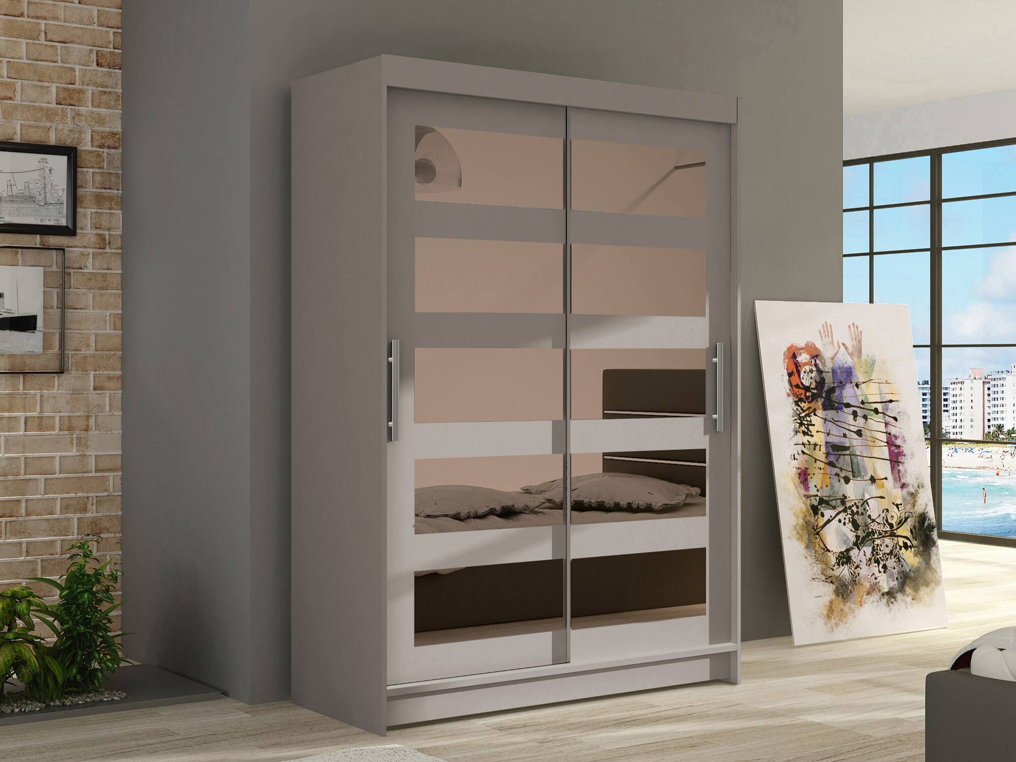 Kleiderschrank Closico Pacron IV (Kaschmir)