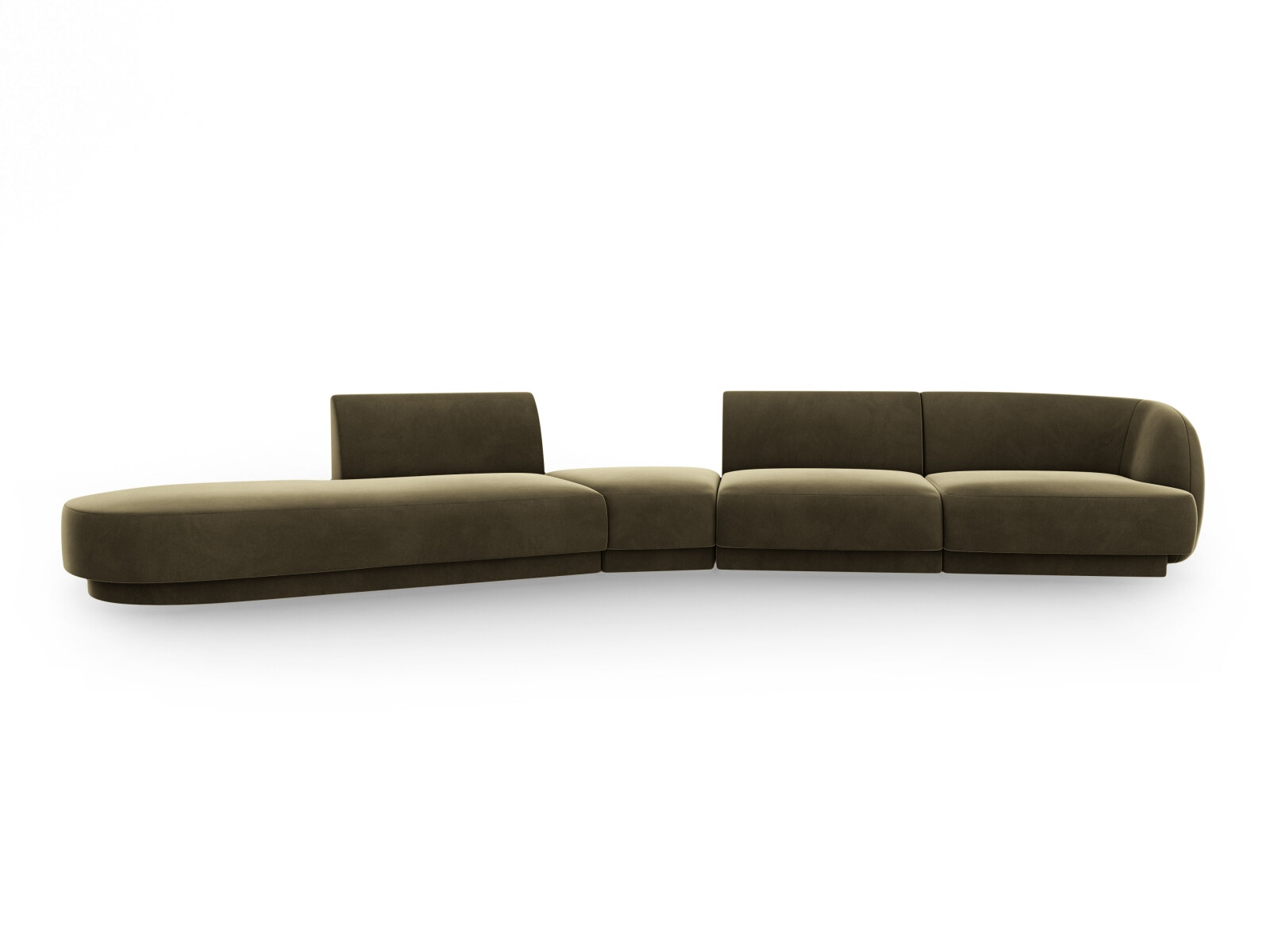 Modulares Ecksofa Tivlomi 123 (Bluvel 77)