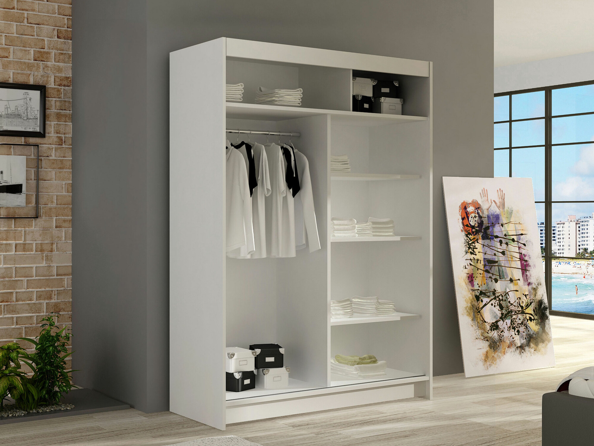Kleiderschrank Closico Pacron I (Kaschmir)