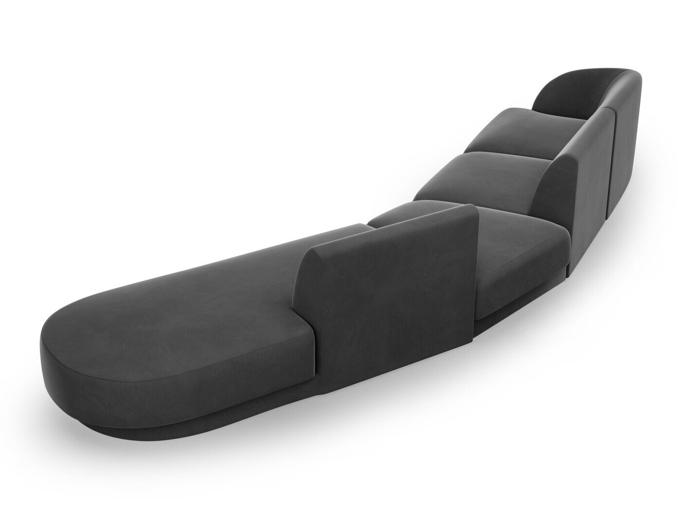 Modulares Ecksofa Tivlomi 123 (Bluvel 14)