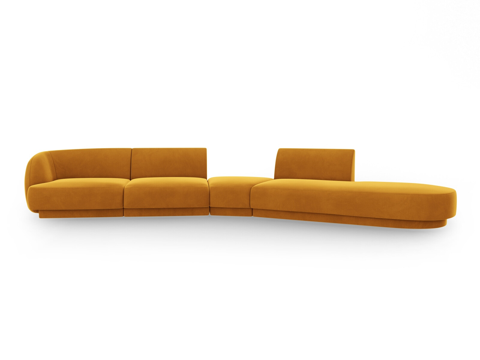 Modulares Ecksofa Tivlomi 123 (Bluvel 68)