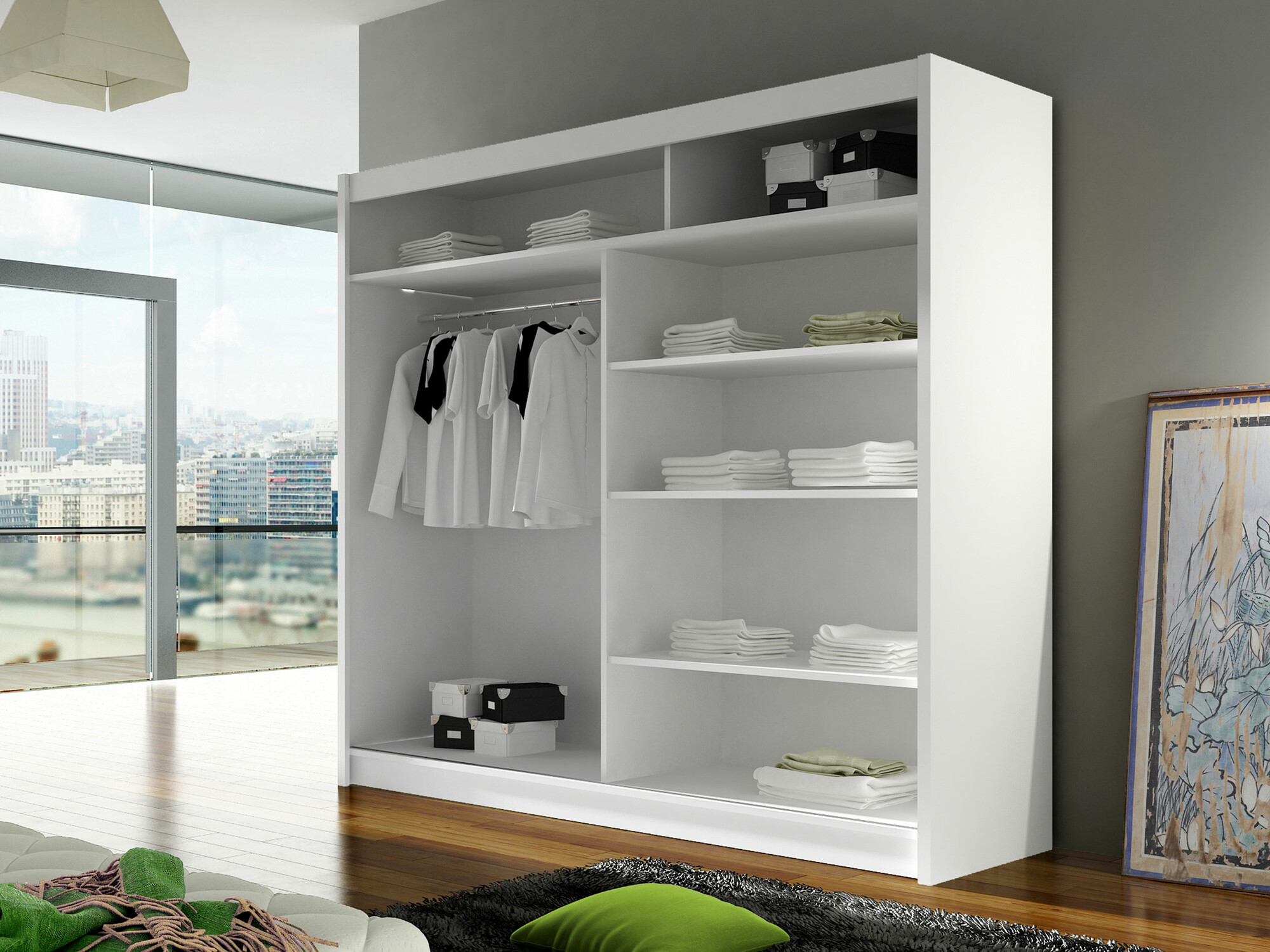 Kleiderschrank Closico Cavaris II (Kaschmir)