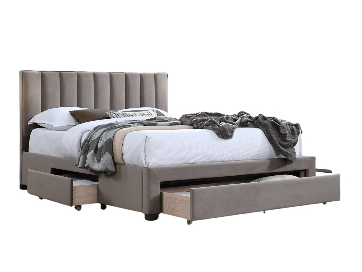Bett Houston 869 (Taupe)