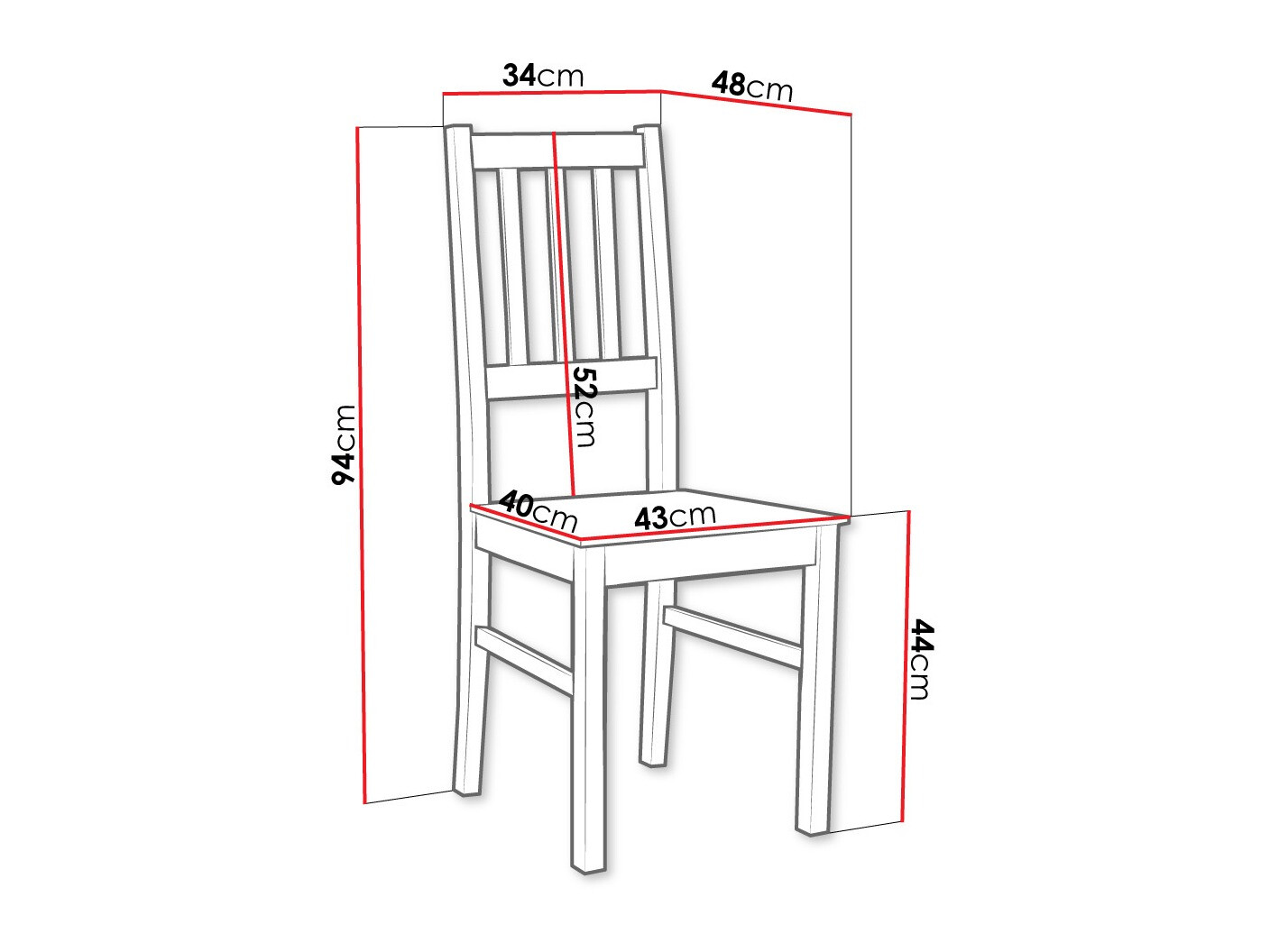 Stuhl Victorville 114 (Erle)