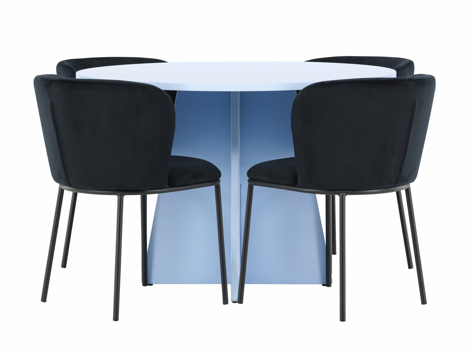 Essgruppe Dallas 4746 (Schwarz)