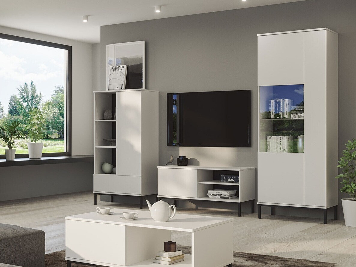 Wohnzimmer-Sets Lomsore 109 (Weiß)