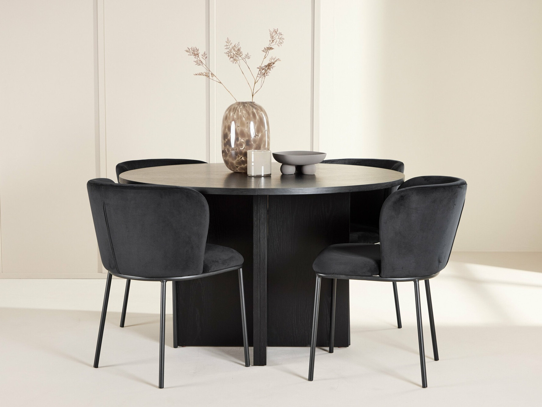 Essgruppe Dallas 4761 (Schwarz)