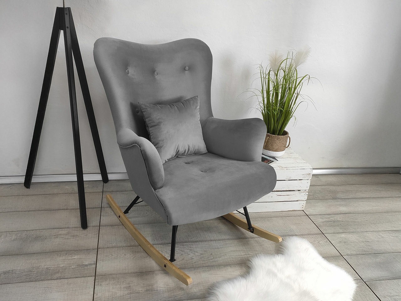 Schaukelstuhl Clovis 101 (Magic Velvet 2217)