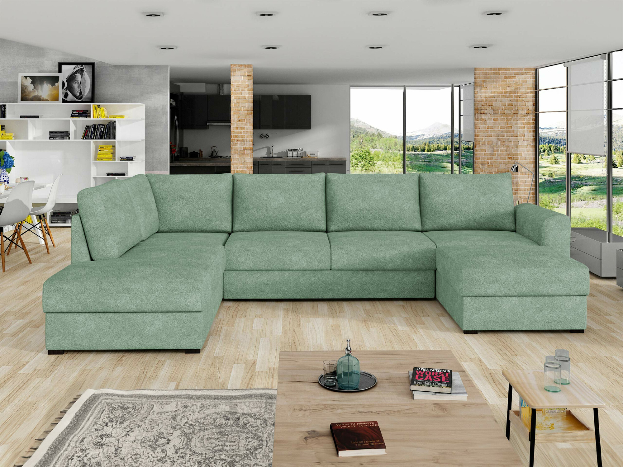 Ecksofa Comfivo 189 (Coral 55)