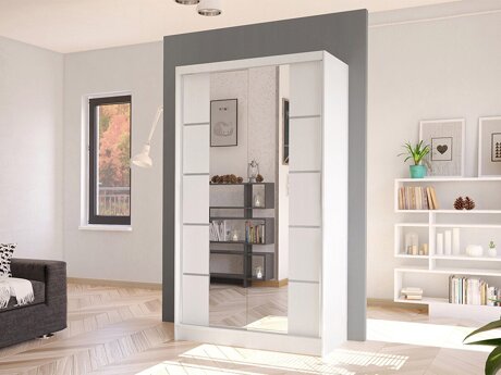Kleiderschrank Closico 168 (Weiß)