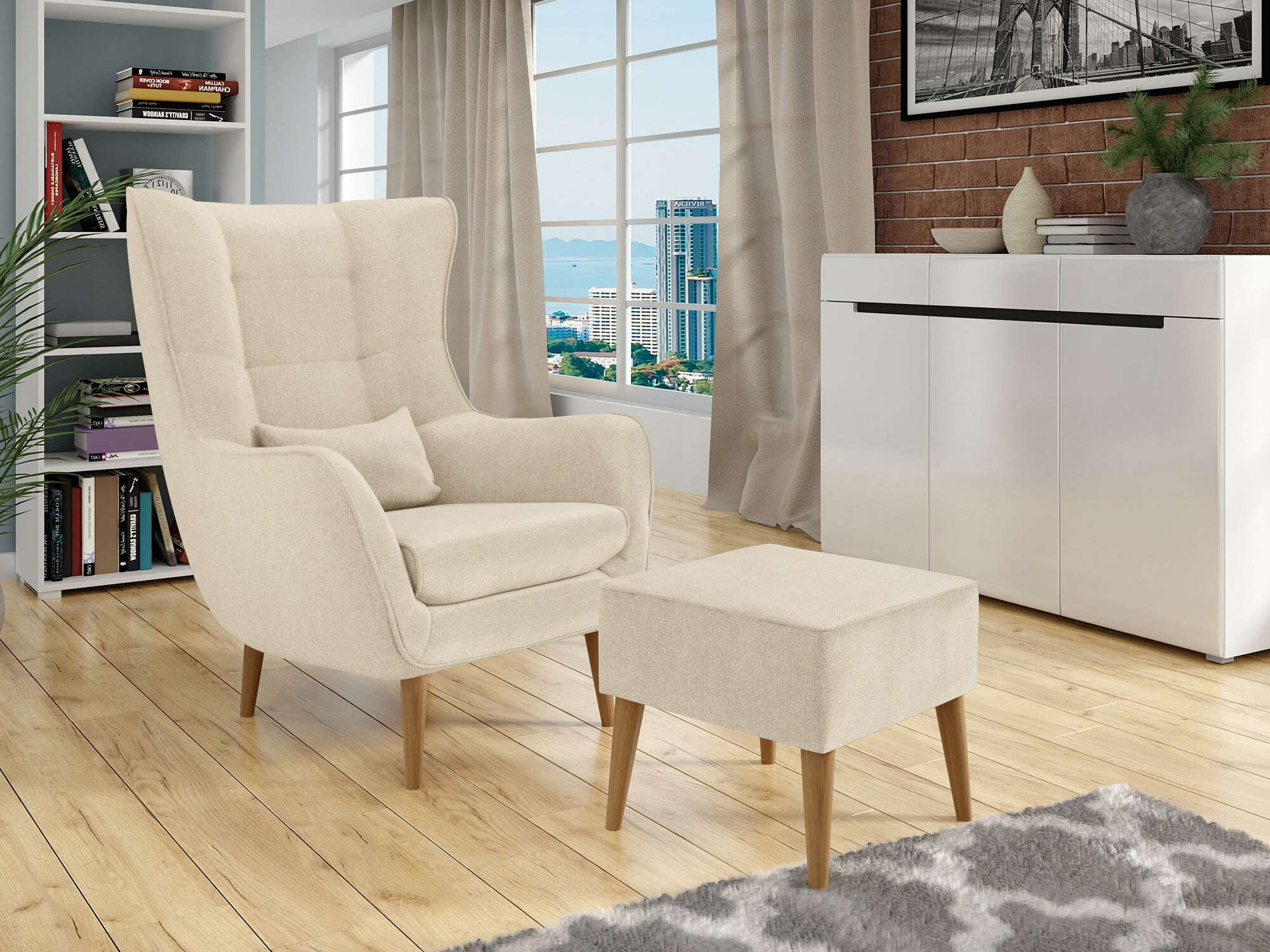 Hocker Comfivo Ulmus I (Alfa 01)