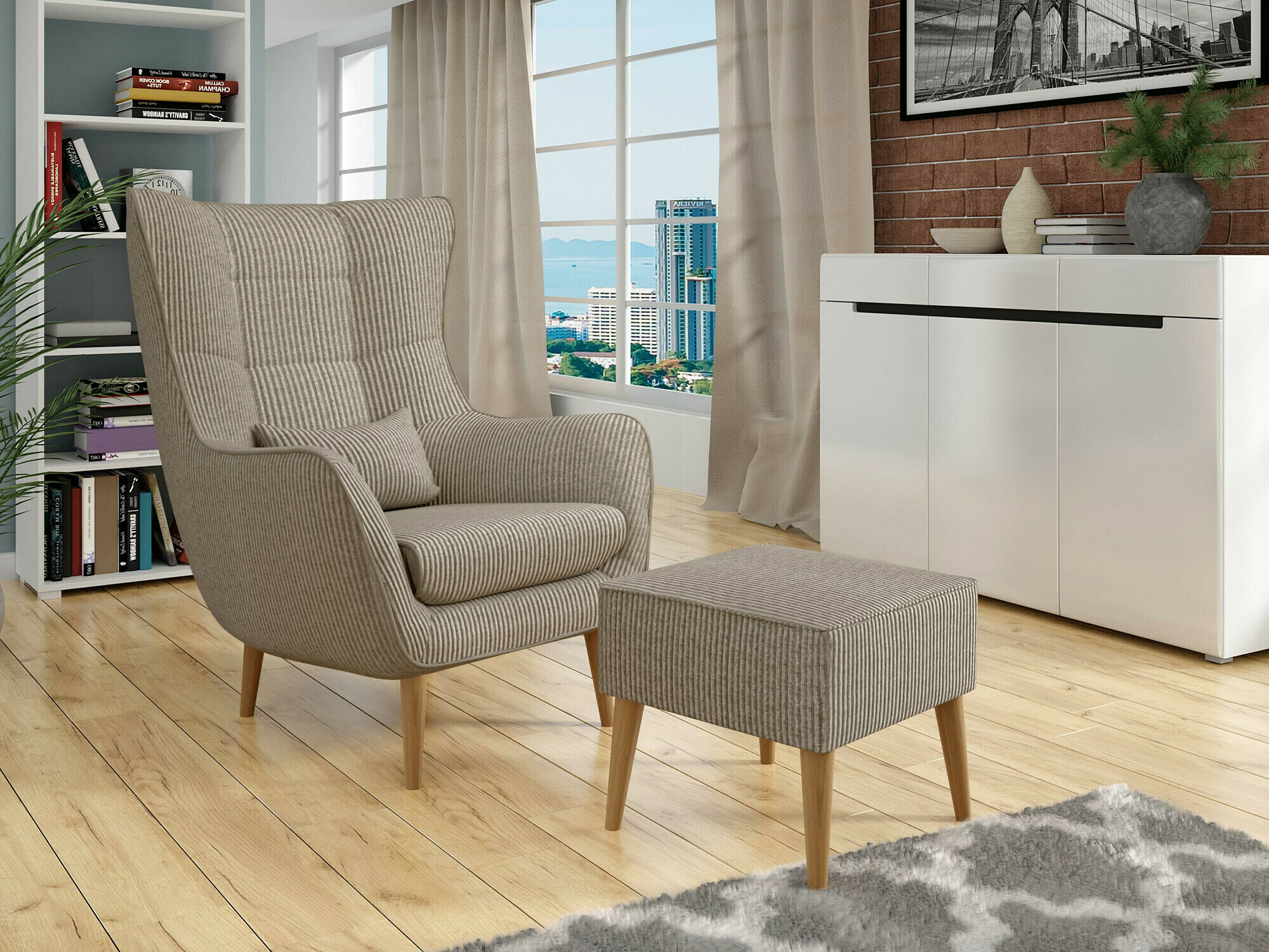 Hocker Comfivo Ulmus IV (Poso 02)
