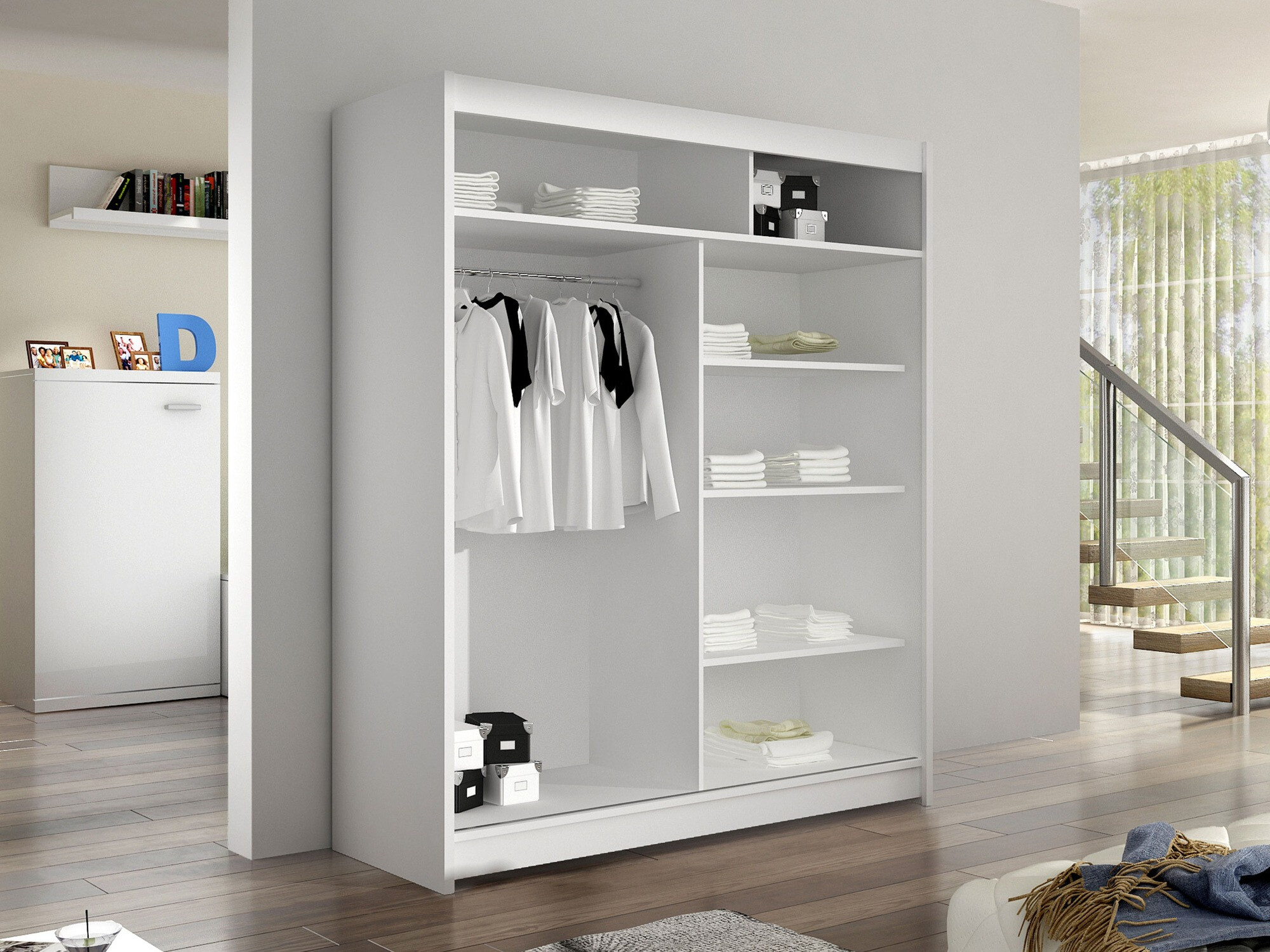 Kleiderschrank Closico 104 (Kaschmir)