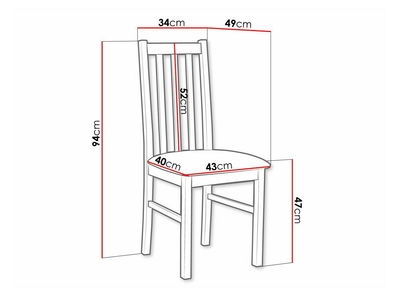 Stuhl Victorville 141 (Erle)