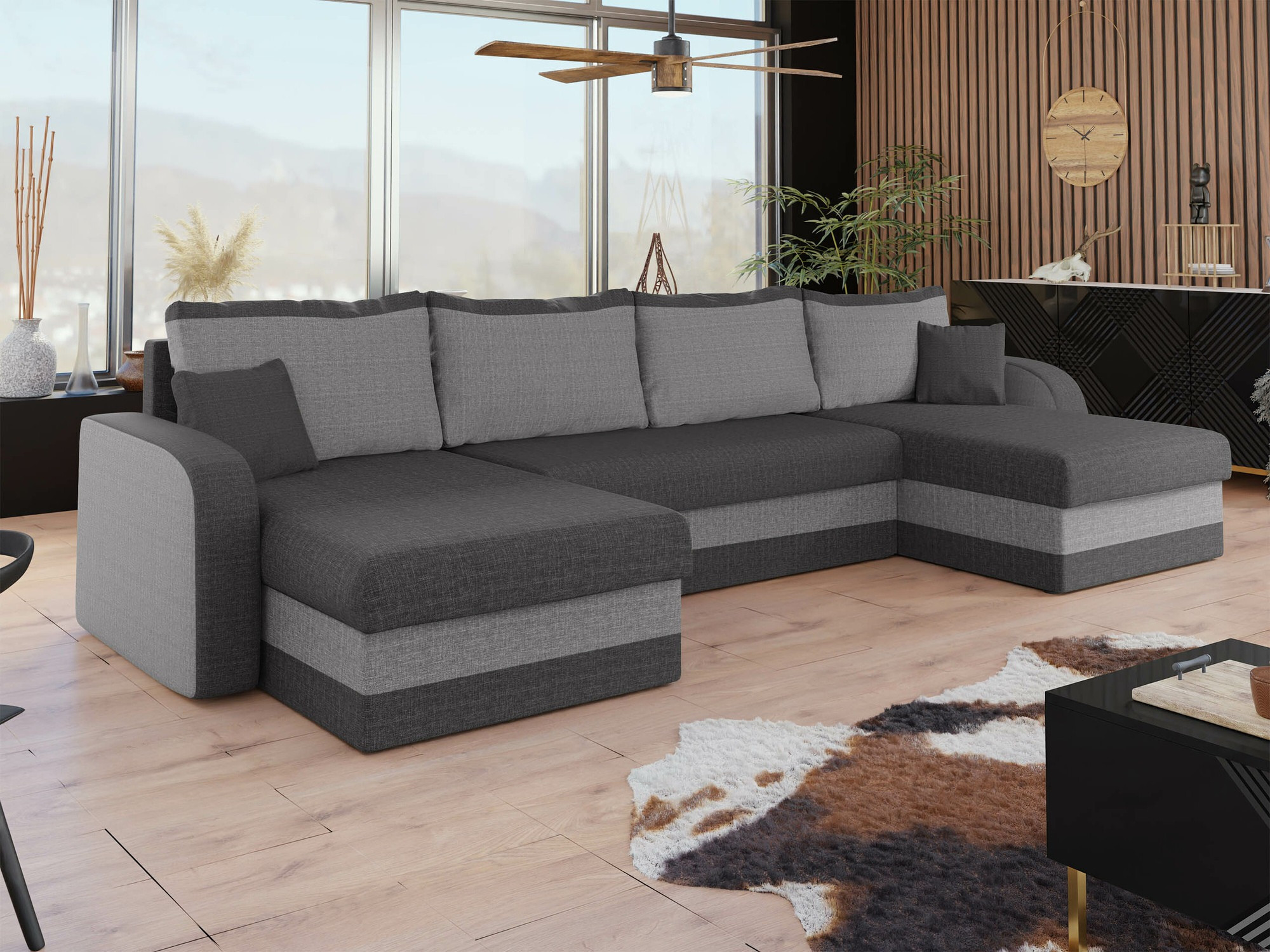 Ecksofa Comfivo Melissa III (Lux 06 + Lux 05)