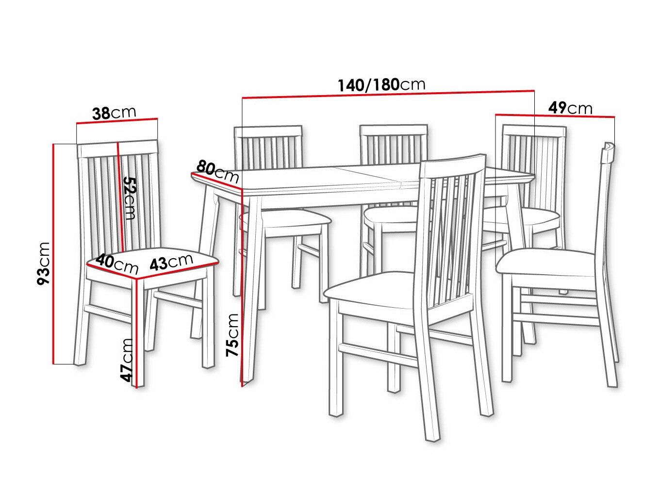 Essgruppe Victorville 267 (Schwarz)