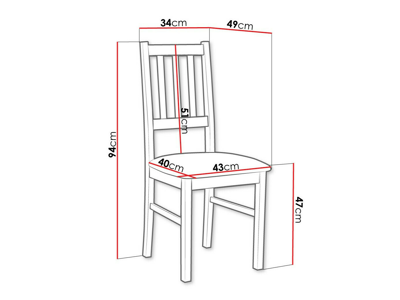 Stuhl Victorville 146 (Erle)