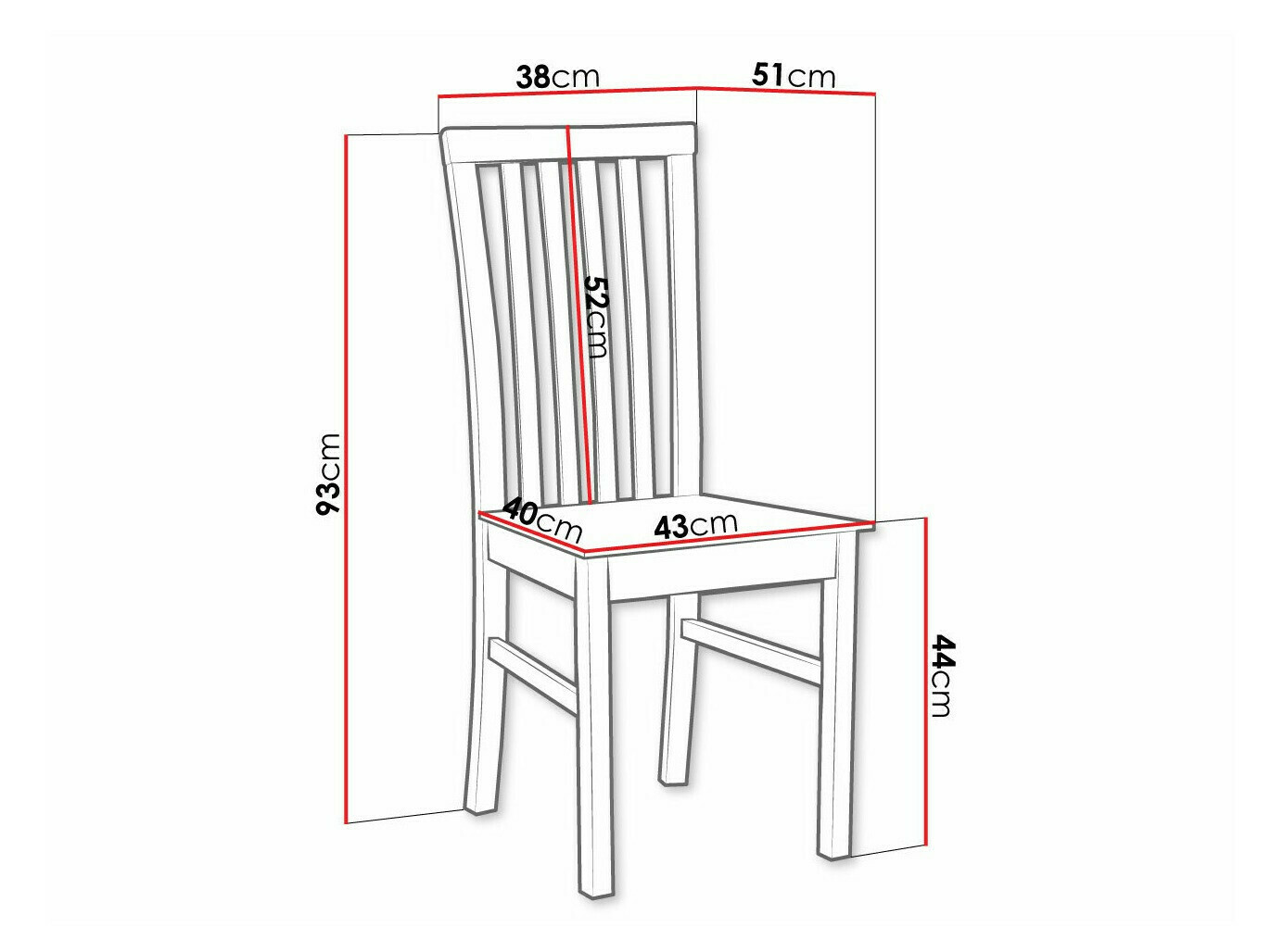 Stuhl Victorville 159 (Sonoma Eichenholzoptik)