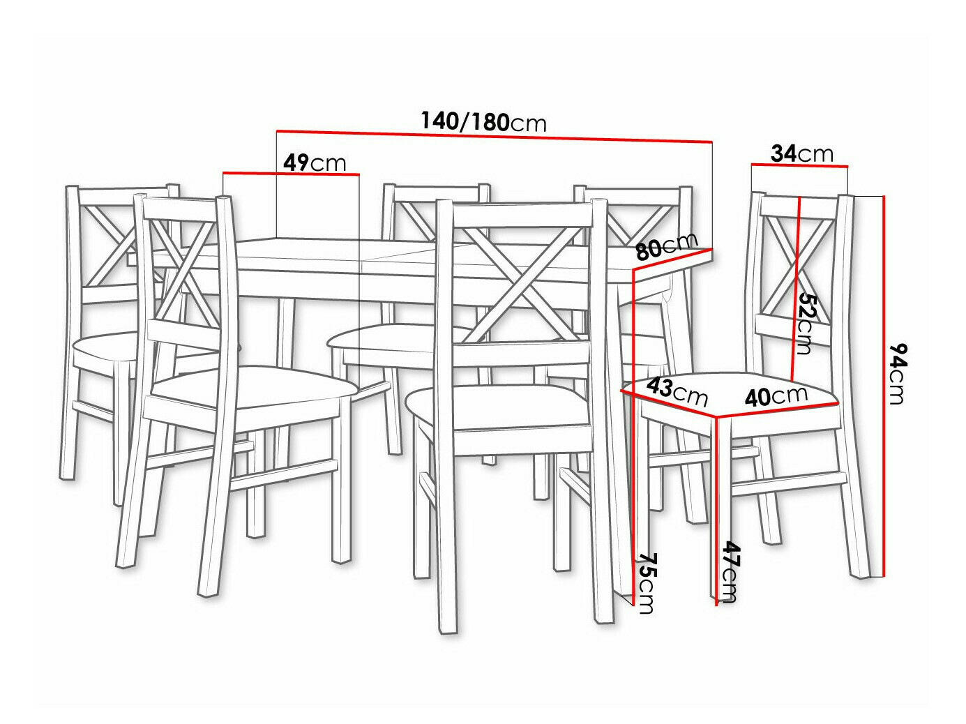 Essgruppe Victorville 317 (Schwarz)