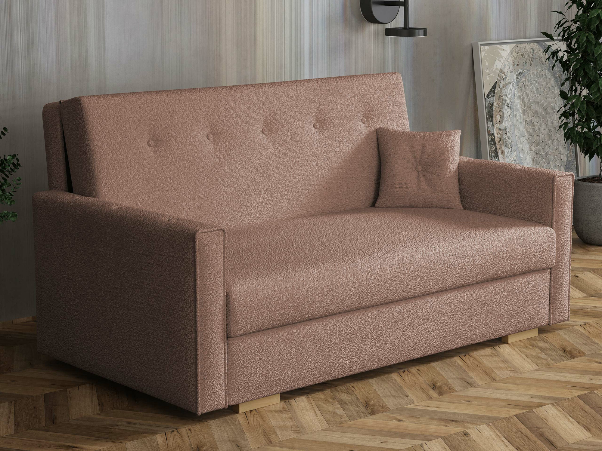 Schlafsofa Caelrin III (Coral 45)