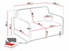 Schlafsofa Columbus 239 (Velo 635)