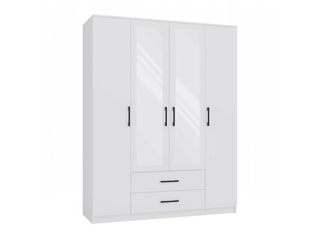 Kleiderschrank Mandeville 117 (Weiß)
