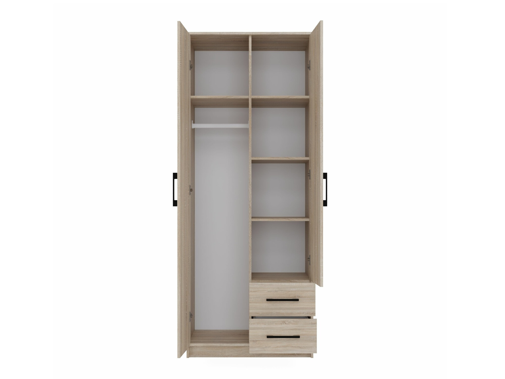 Kleiderschrank Mandeville 247 (Sonoma Eichenholzoptik)