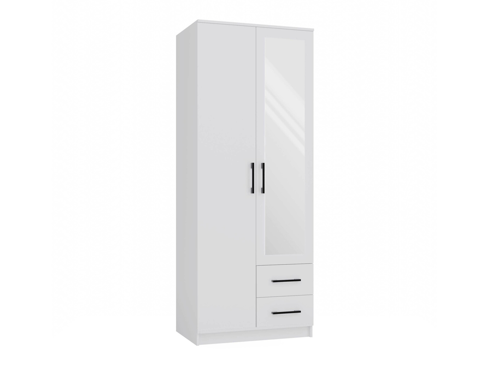 Kleiderschrank Mandeville 247 (Weiß)
