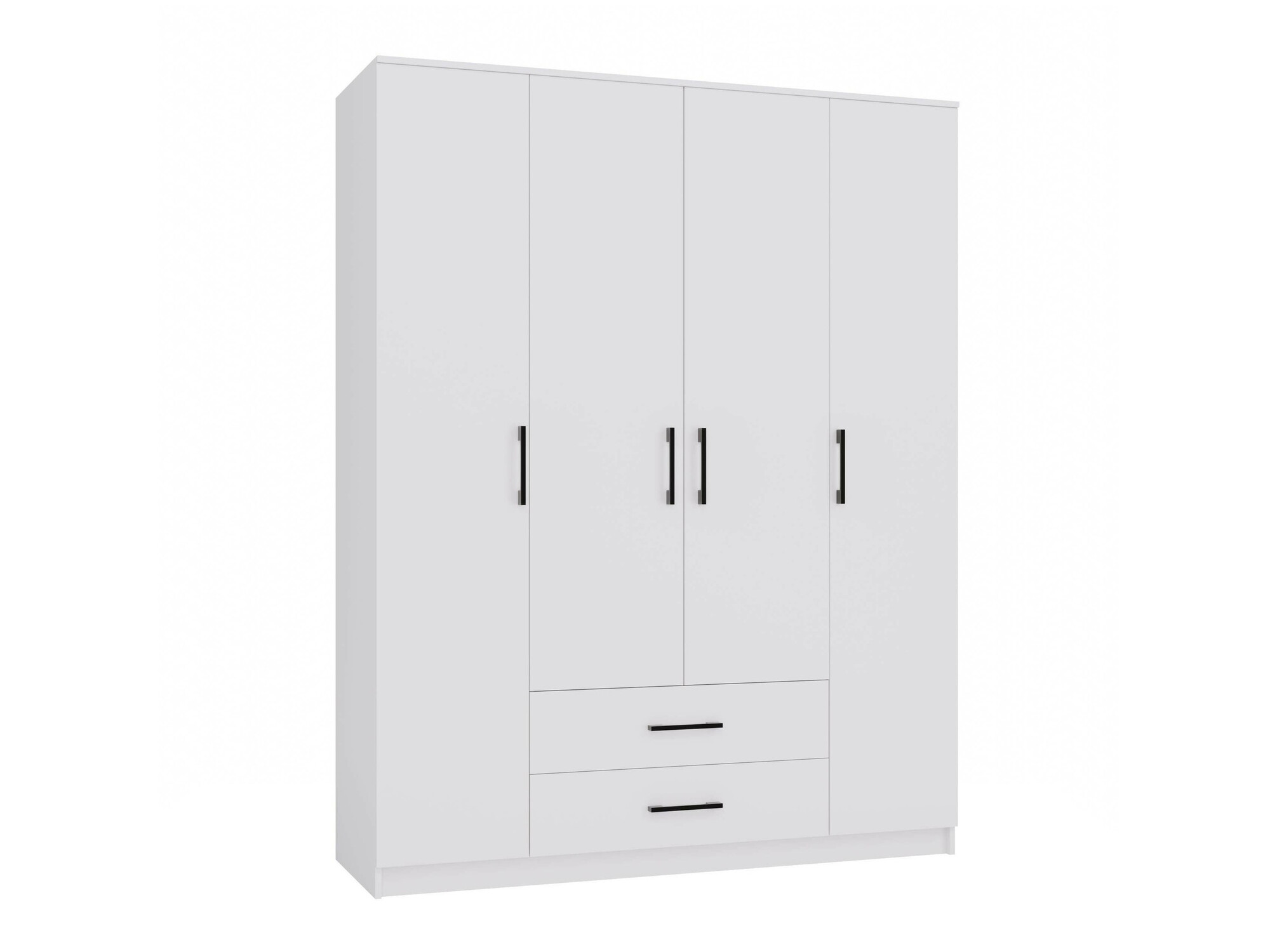Kleiderschrank Mandeville 299 (Weiß)