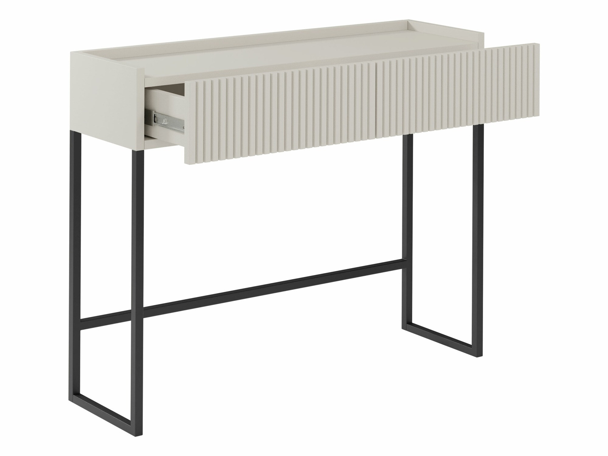 Konsolentisch Lunole 103 (Artisan Eichenholzoptik + Schwarz)