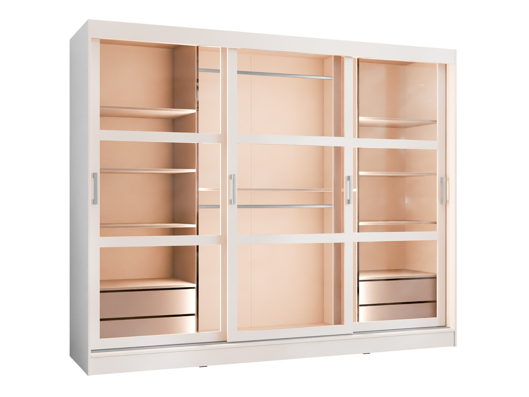 Kleiderschrank Comfivo Opus (Weiß)