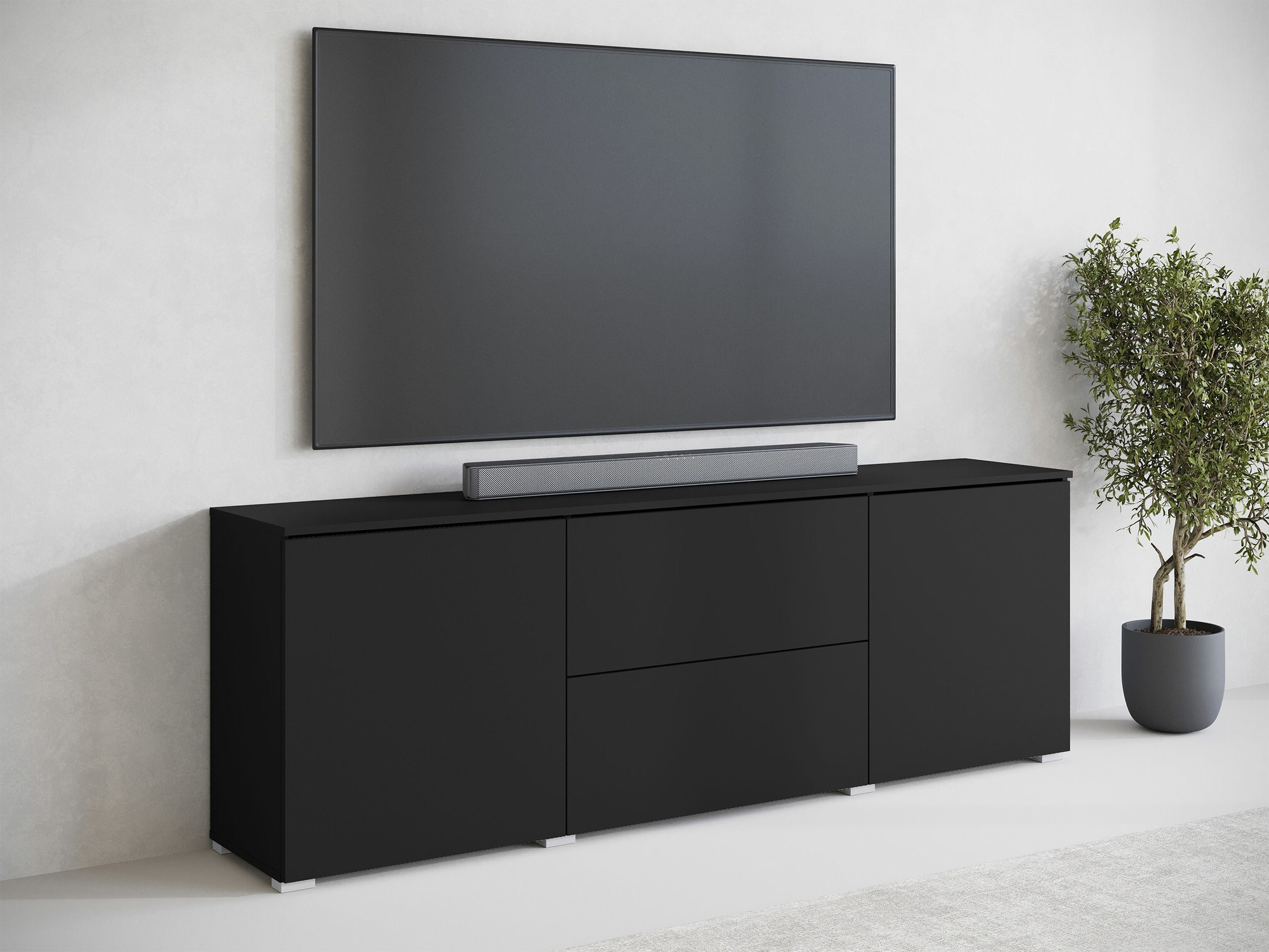 TV-Möbel Mirfivo 104 (Graphit)