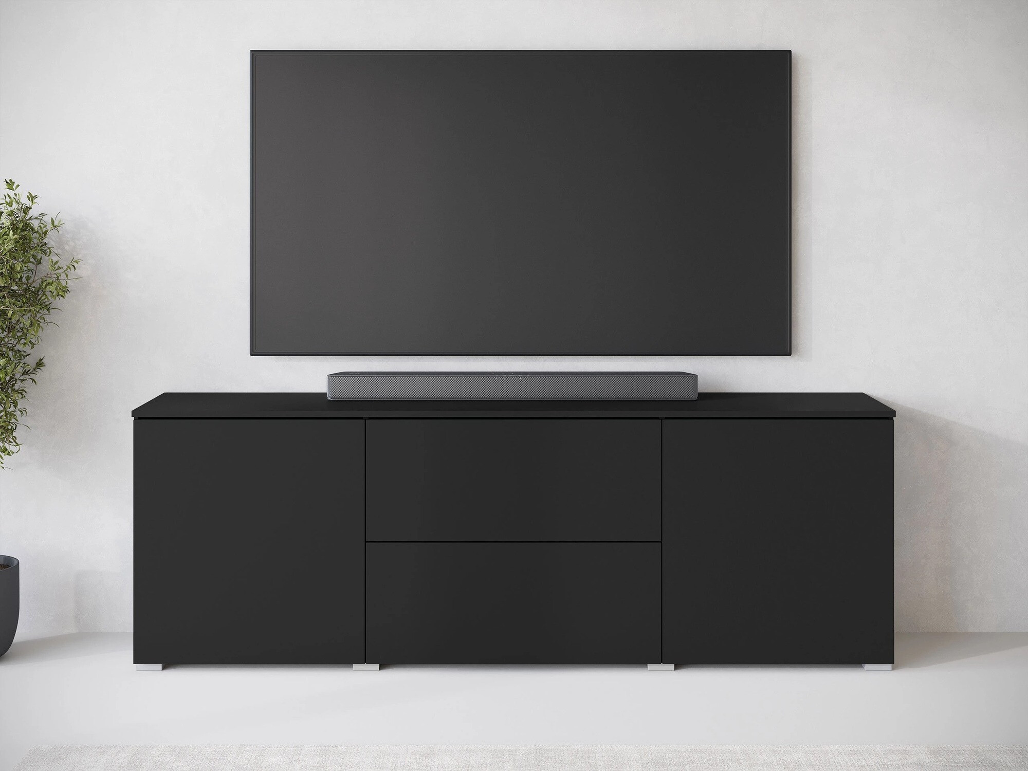 TV-Möbel Mirfivo 104 (Graphit)